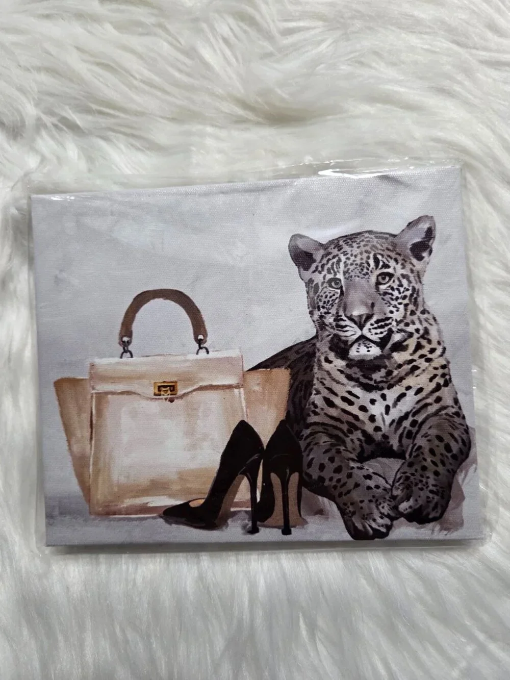 Fashionista Tiger & Leopard Wall Art Set